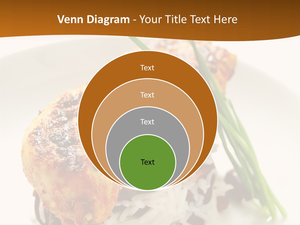 Salsa Traditional Chicken Leg PowerPoint Template