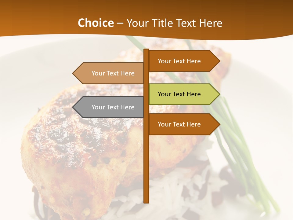Salsa Traditional Chicken Leg PowerPoint Template