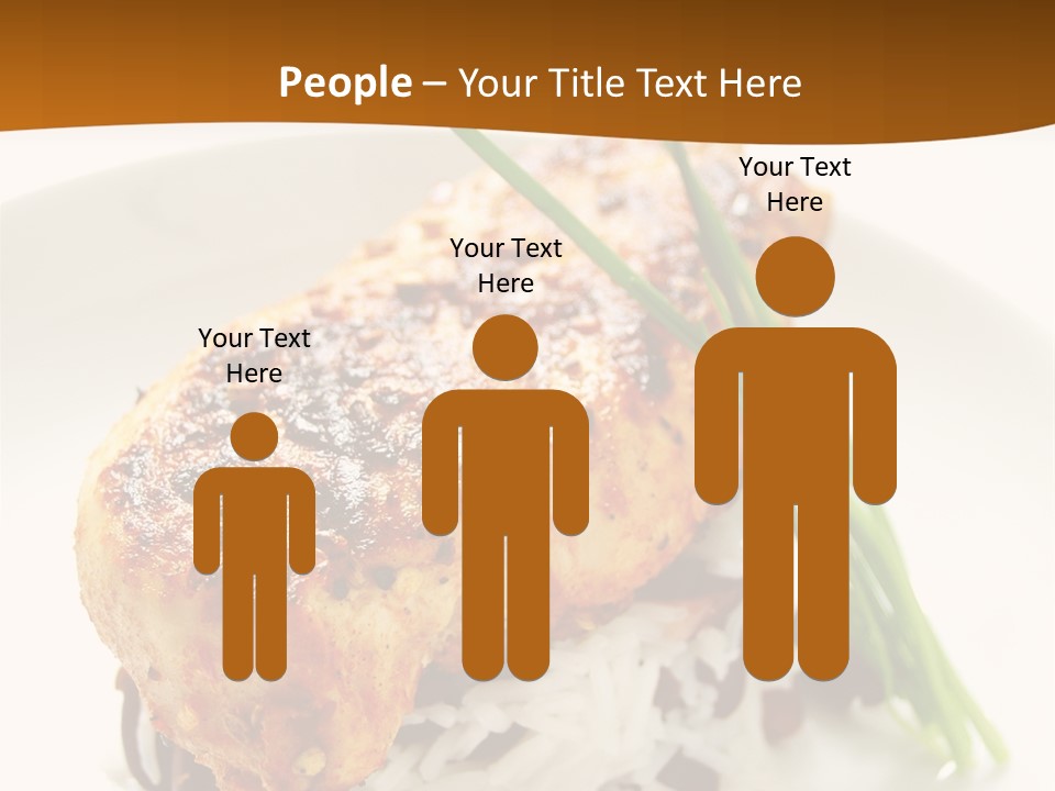 Salsa Traditional Chicken Leg PowerPoint Template