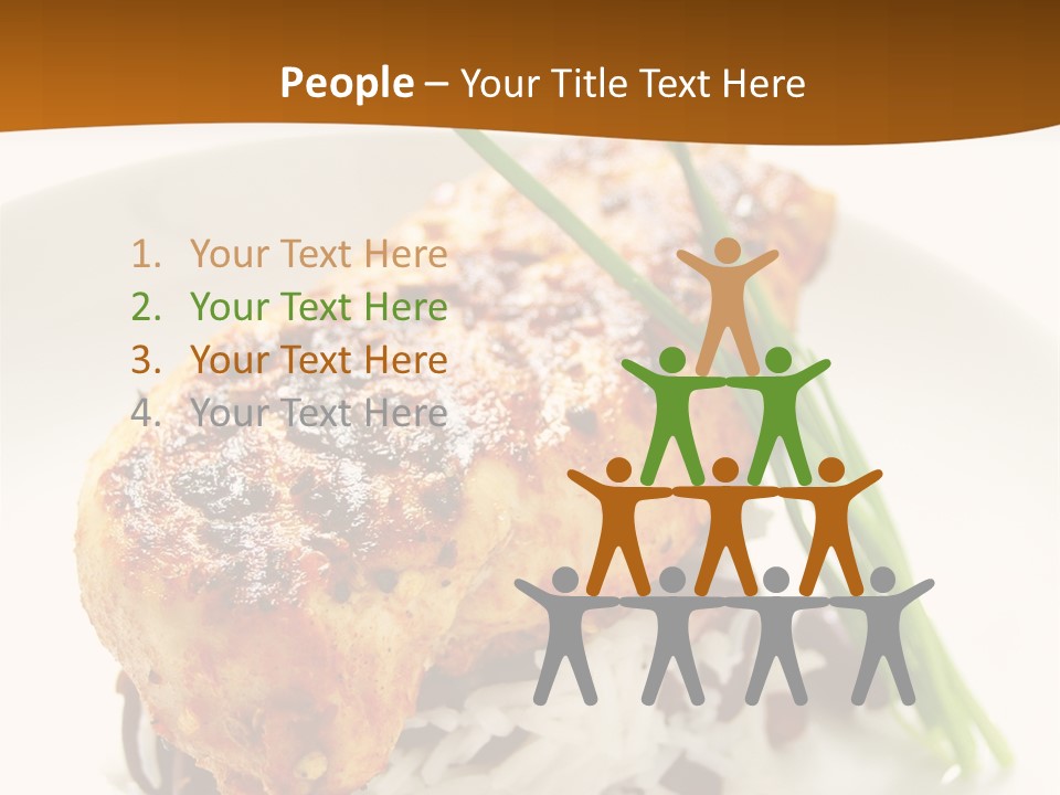 Salsa Traditional Chicken Leg PowerPoint Template