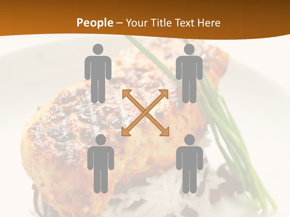 Salsa Traditional Chicken Leg PowerPoint Template