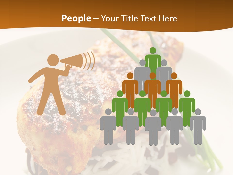 Salsa Traditional Chicken Leg PowerPoint Template