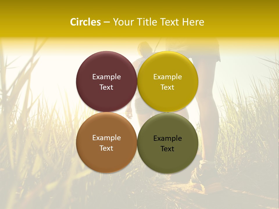 Crop Body Aim PowerPoint Template