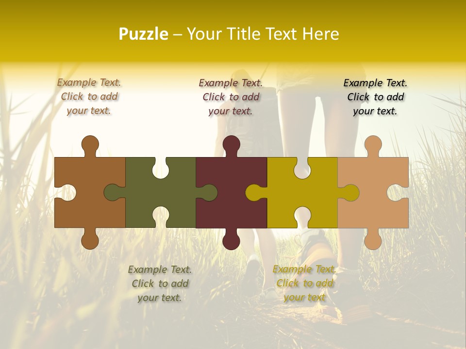 Crop Body Aim PowerPoint Template