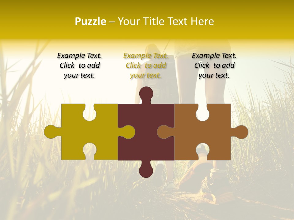 Crop Body Aim PowerPoint Template