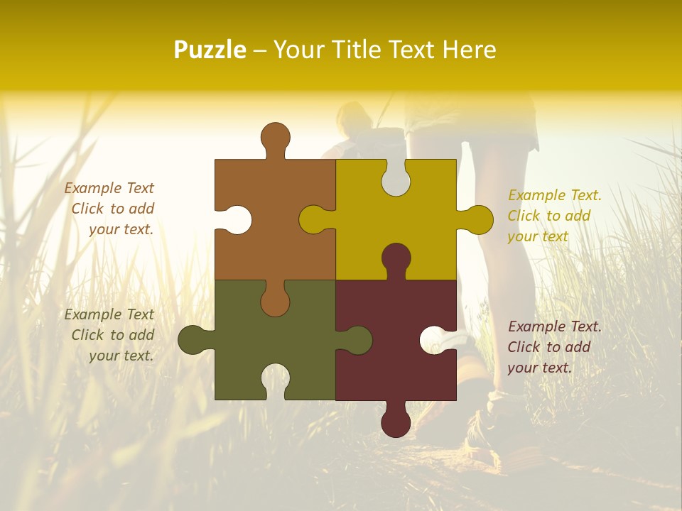 Crop Body Aim PowerPoint Template