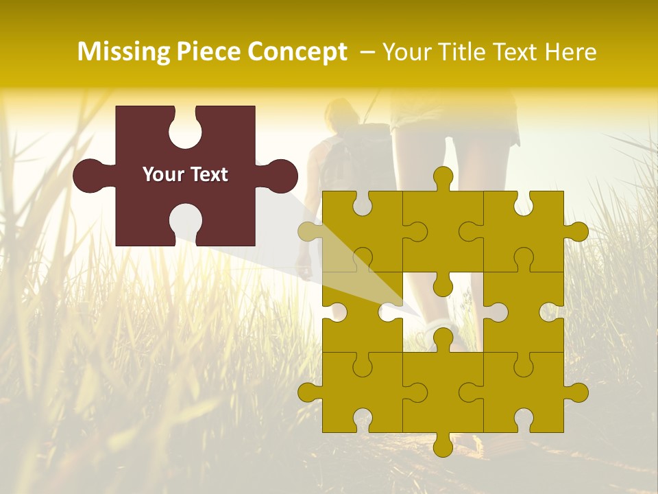 Crop Body Aim PowerPoint Template