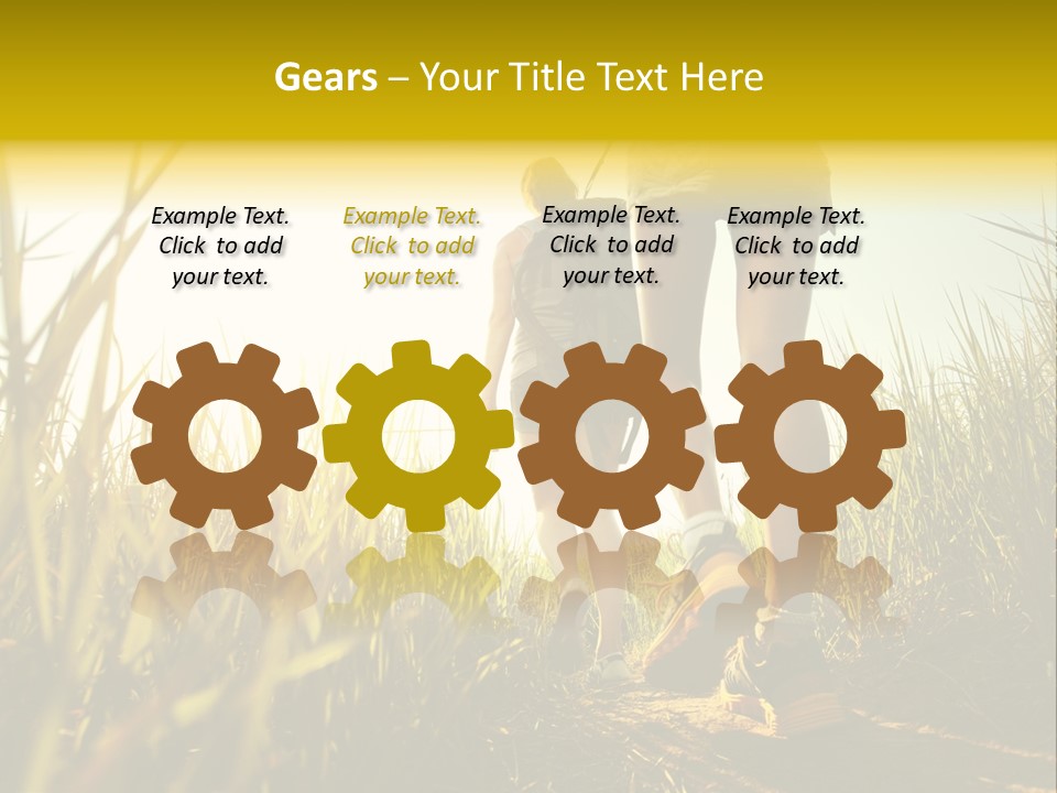 Crop Body Aim PowerPoint Template