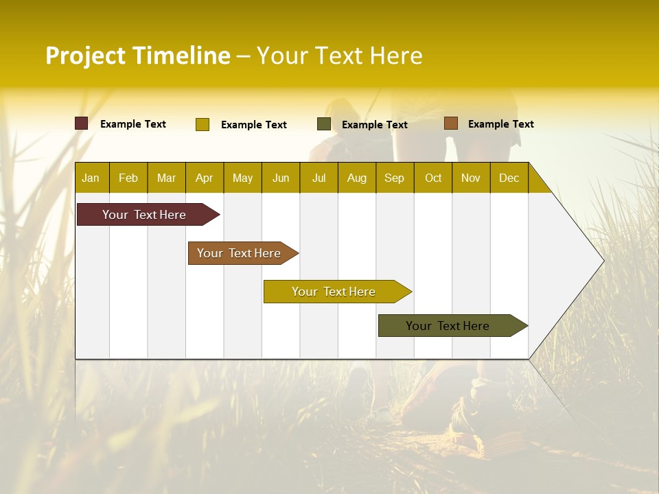 Crop Body Aim PowerPoint Template