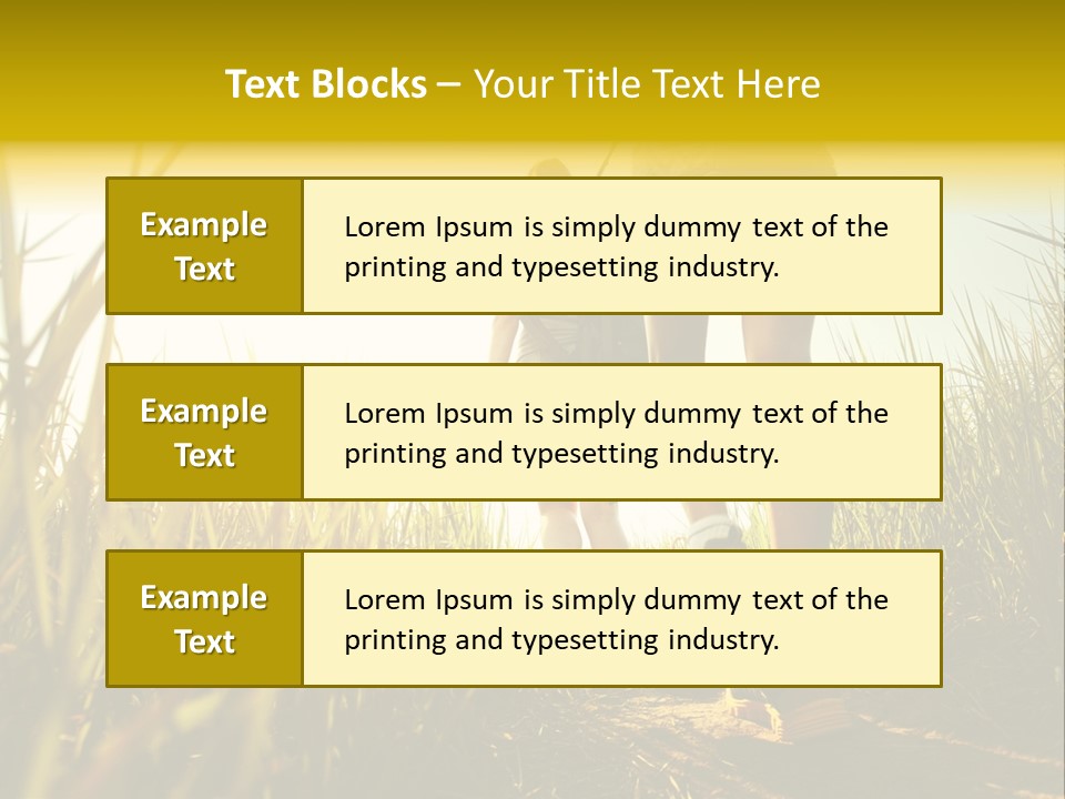 Crop Body Aim PowerPoint Template