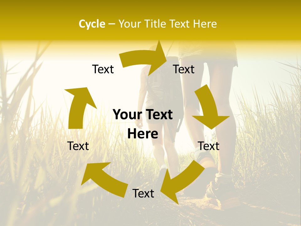 Crop Body Aim PowerPoint Template