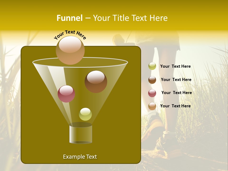 Crop Body Aim PowerPoint Template