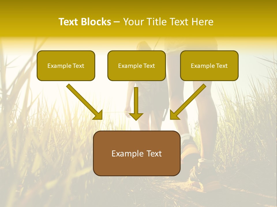 Crop Body Aim PowerPoint Template