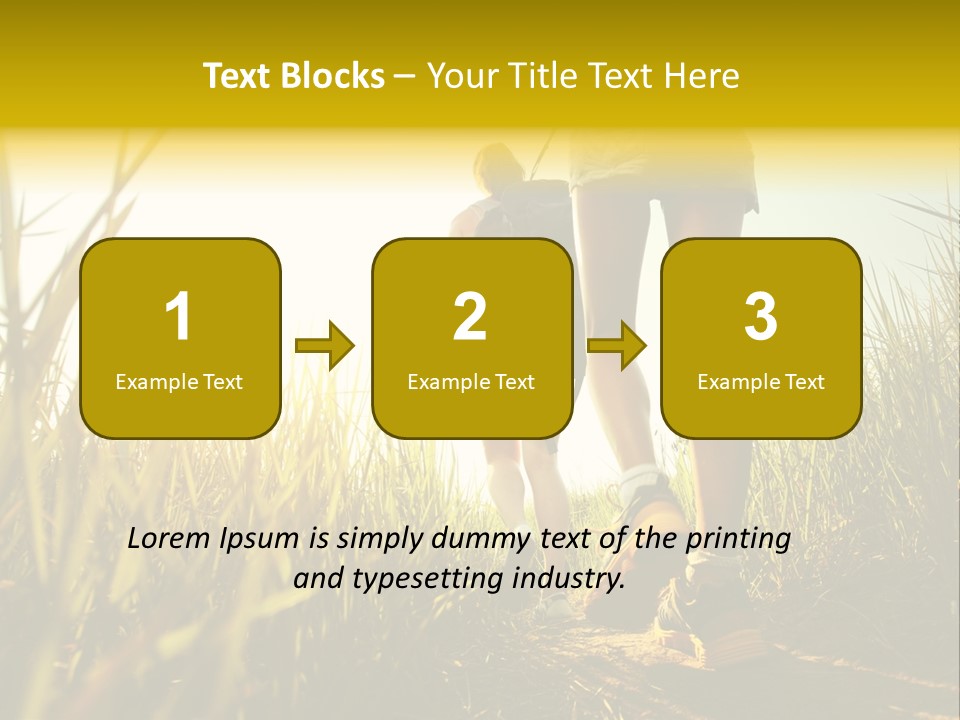 Crop Body Aim PowerPoint Template