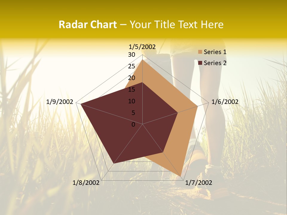Crop Body Aim PowerPoint Template