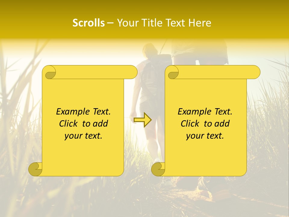 Crop Body Aim PowerPoint Template