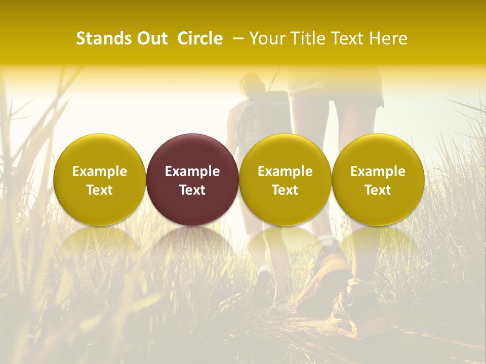 Crop Body Aim PowerPoint Template
