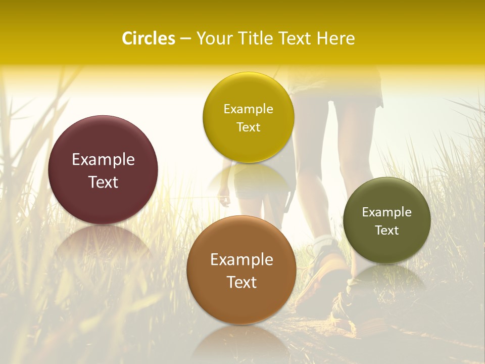 Crop Body Aim PowerPoint Template