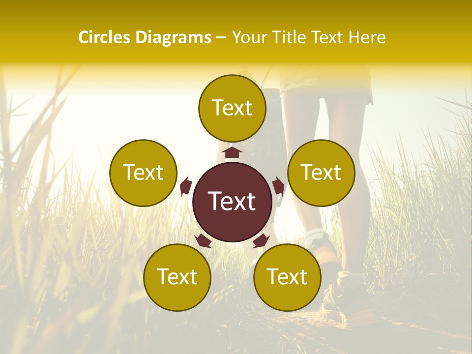 Crop Body Aim PowerPoint Template