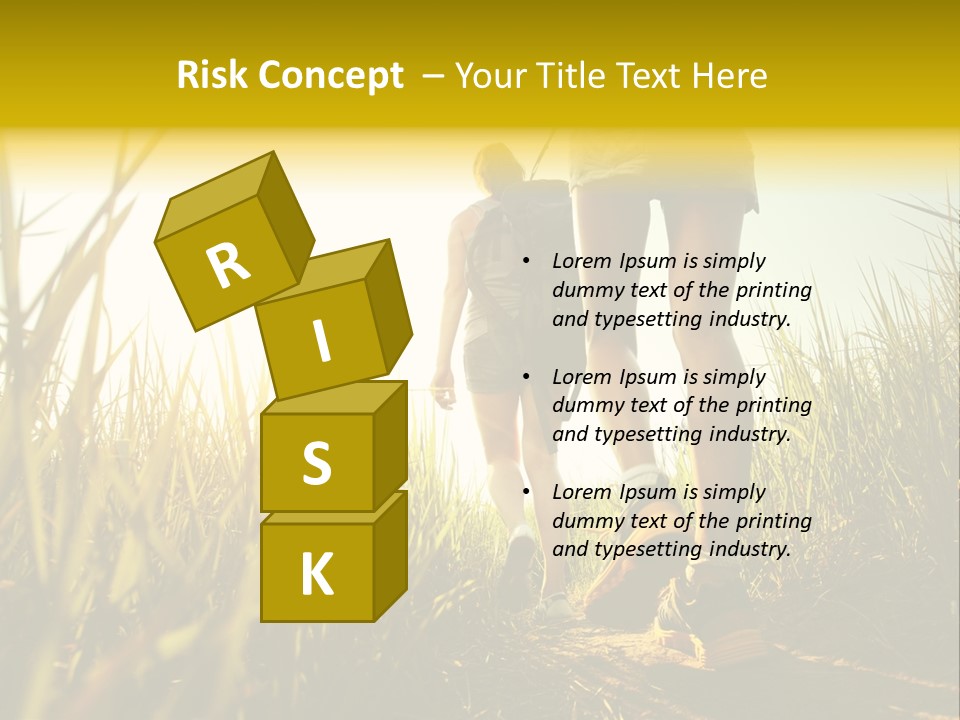 Crop Body Aim PowerPoint Template