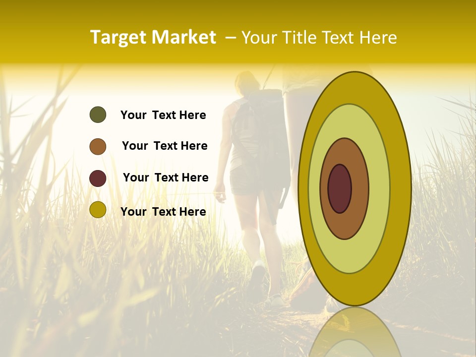 Crop Body Aim PowerPoint Template