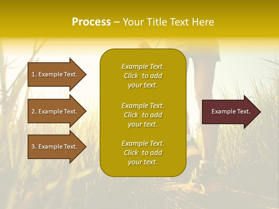 Crop Body Aim PowerPoint Template