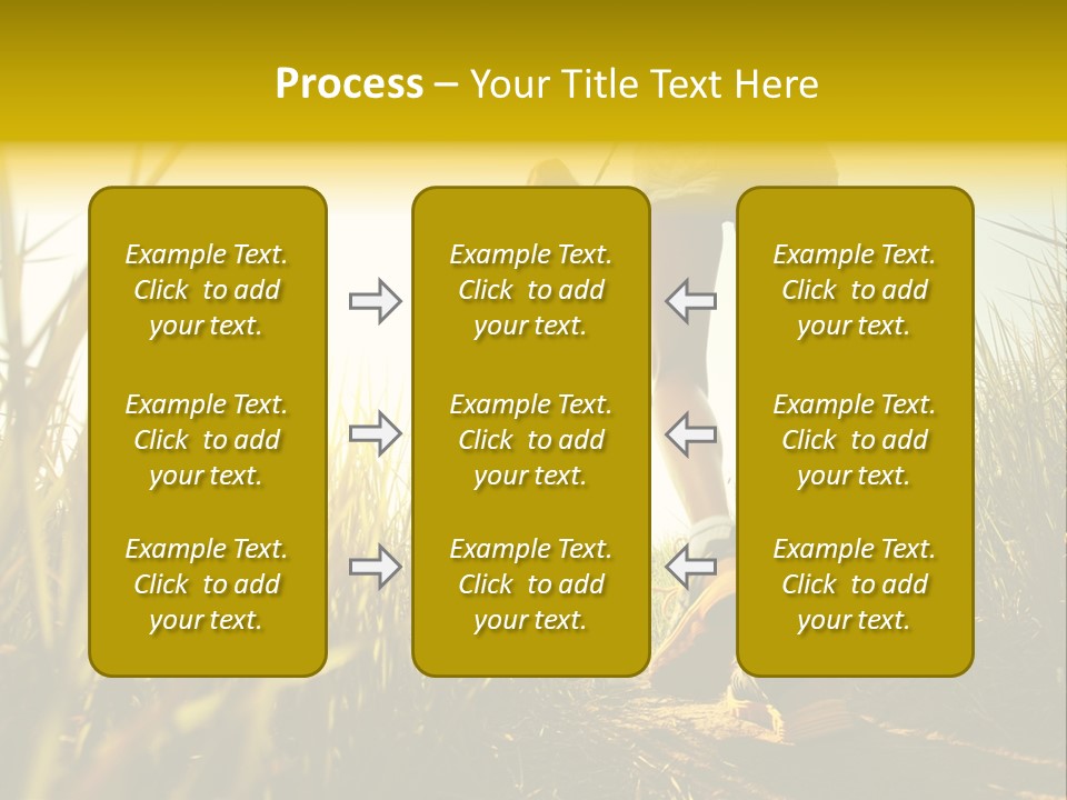 Crop Body Aim PowerPoint Template