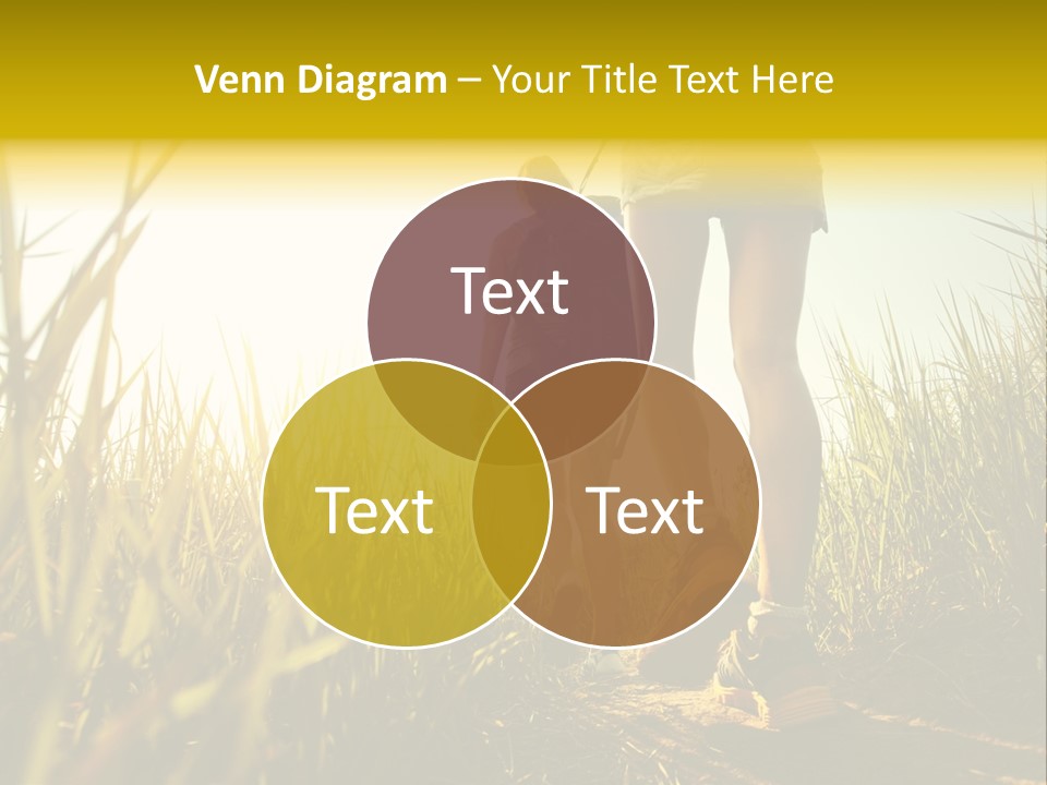 Crop Body Aim PowerPoint Template