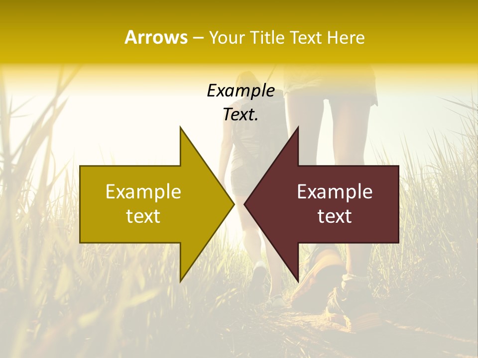 Crop Body Aim PowerPoint Template