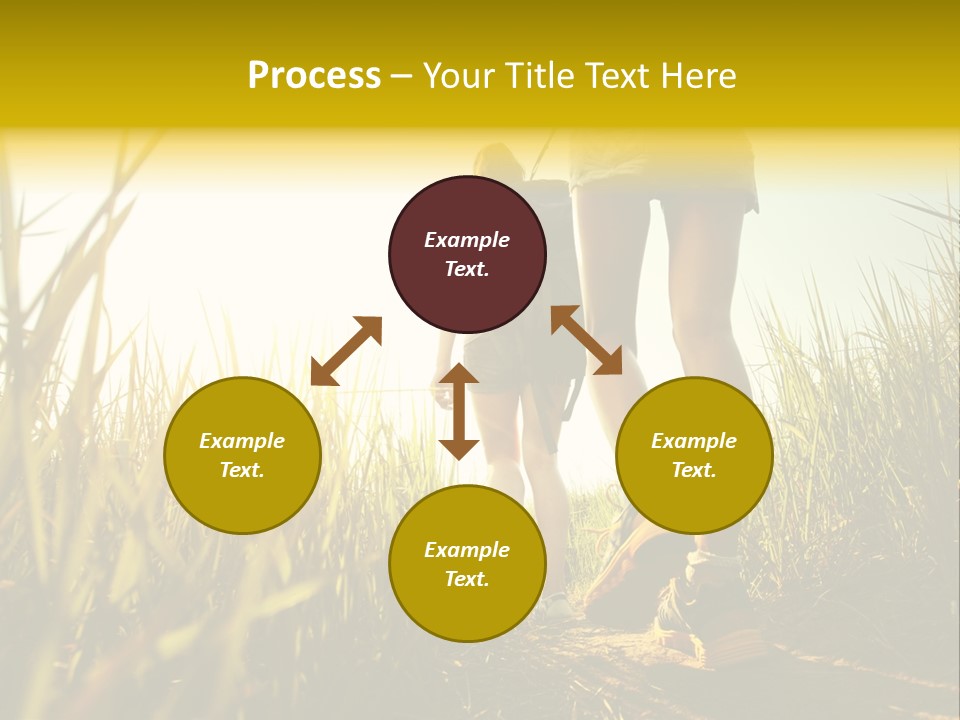 Crop Body Aim PowerPoint Template
