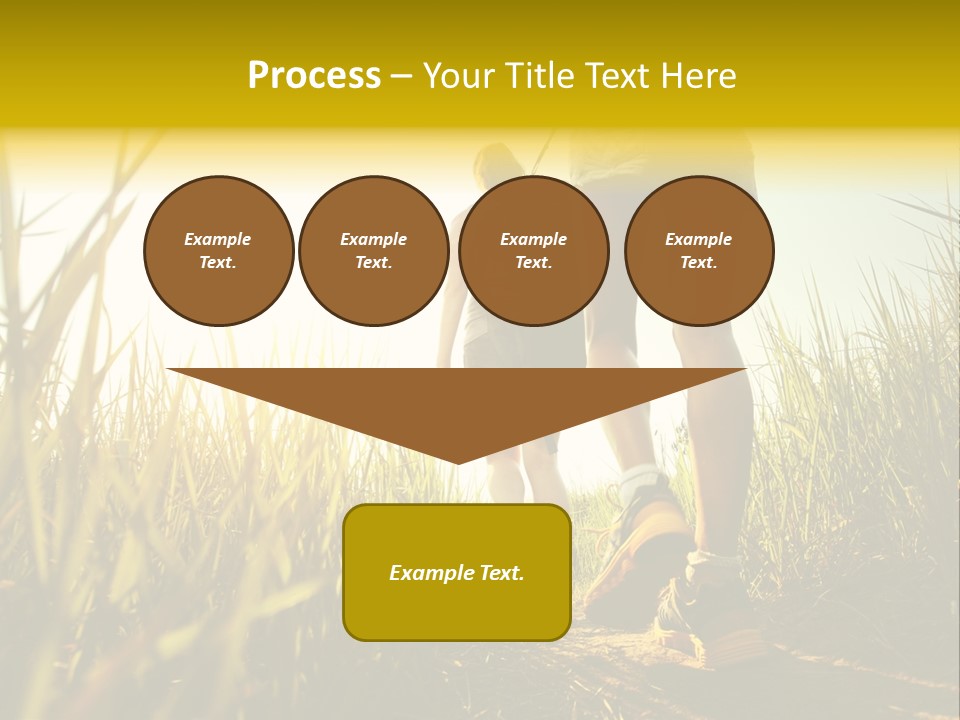 Crop Body Aim PowerPoint Template