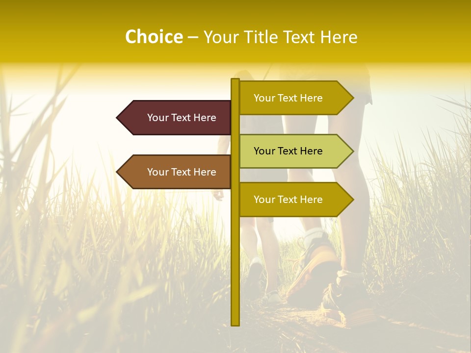 Crop Body Aim PowerPoint Template