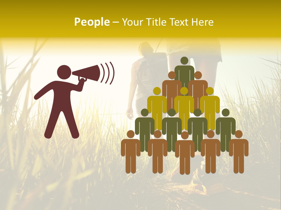 Crop Body Aim PowerPoint Template