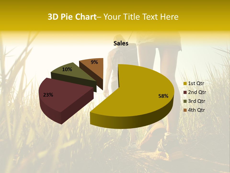 Crop Body Aim PowerPoint Template