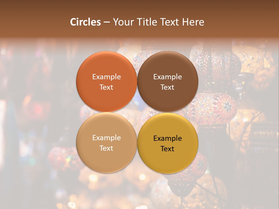 Mall Bazaar Turkey PowerPoint Template