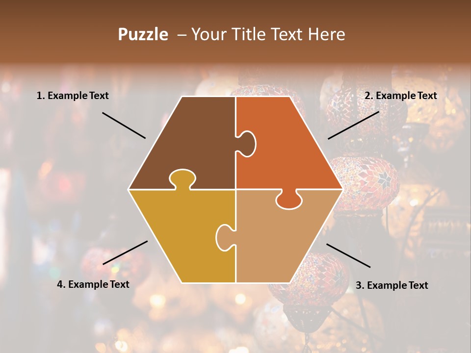 Mall Bazaar Turkey PowerPoint Template