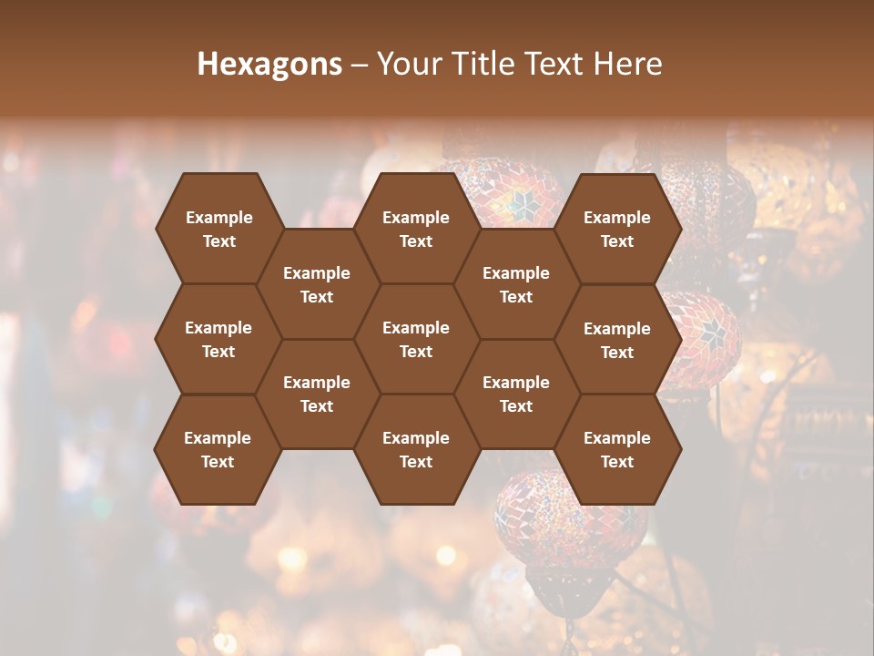 Mall Bazaar Turkey PowerPoint Template