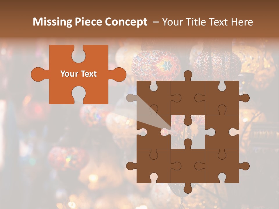 Mall Bazaar Turkey PowerPoint Template