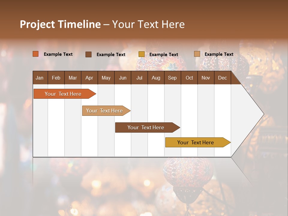 Mall Bazaar Turkey PowerPoint Template