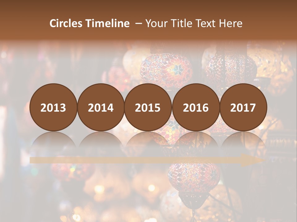 Mall Bazaar Turkey PowerPoint Template