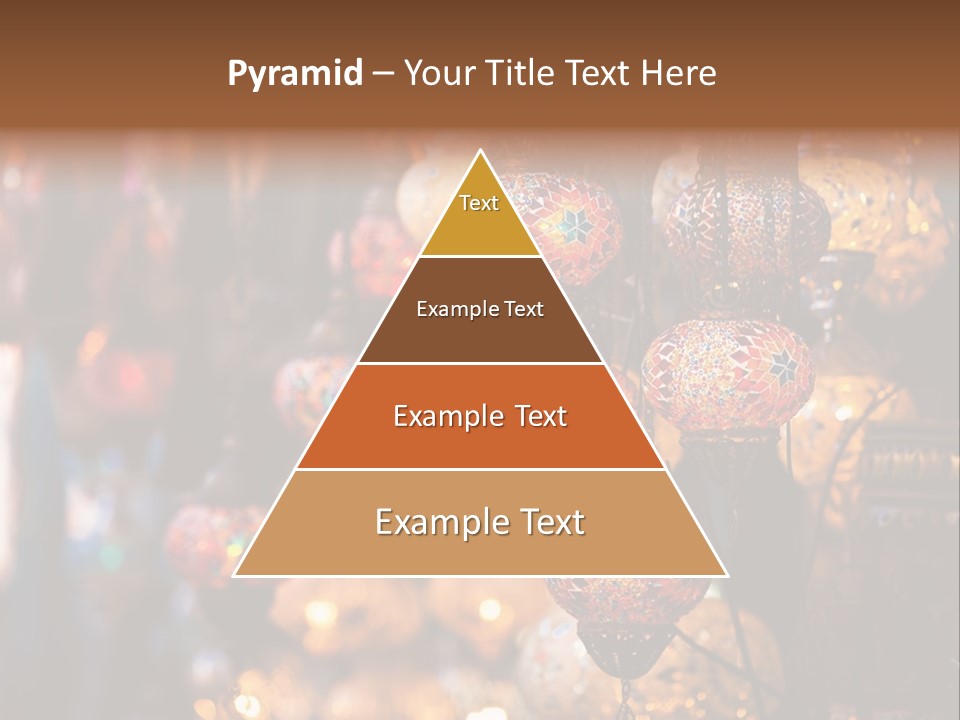 Mall Bazaar Turkey PowerPoint Template