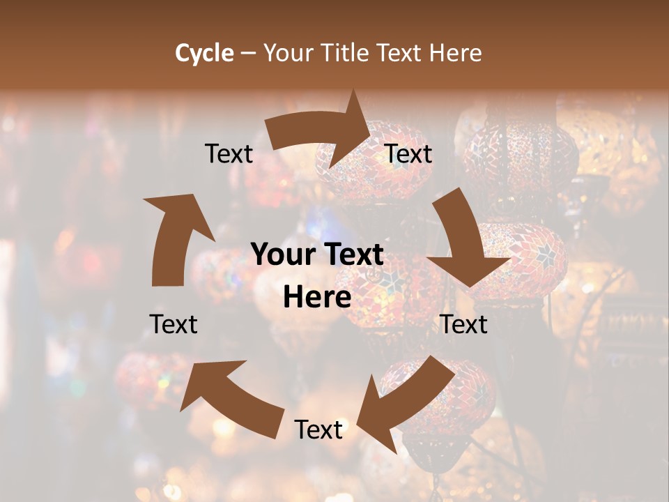 Mall Bazaar Turkey PowerPoint Template
