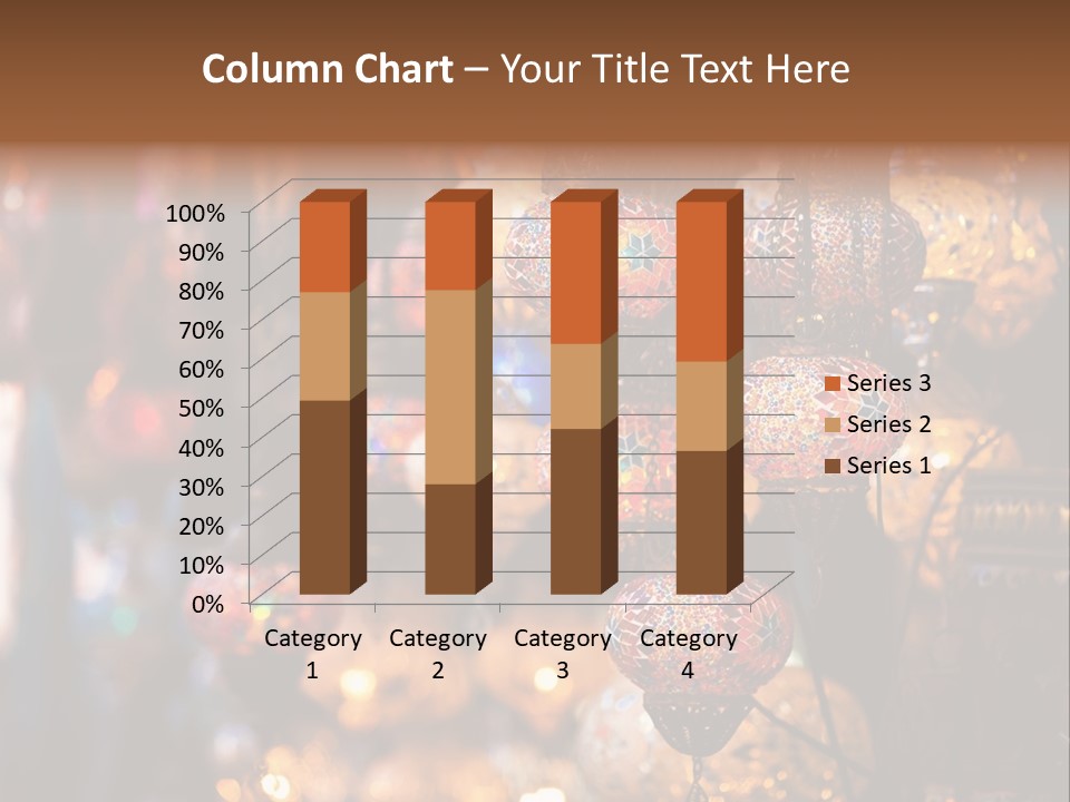 Mall Bazaar Turkey PowerPoint Template