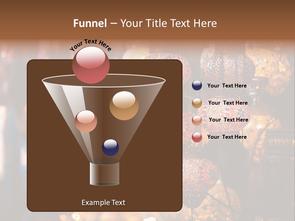Mall Bazaar Turkey PowerPoint Template