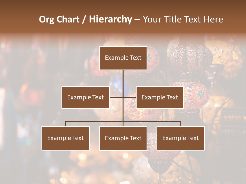 Mall Bazaar Turkey PowerPoint Template