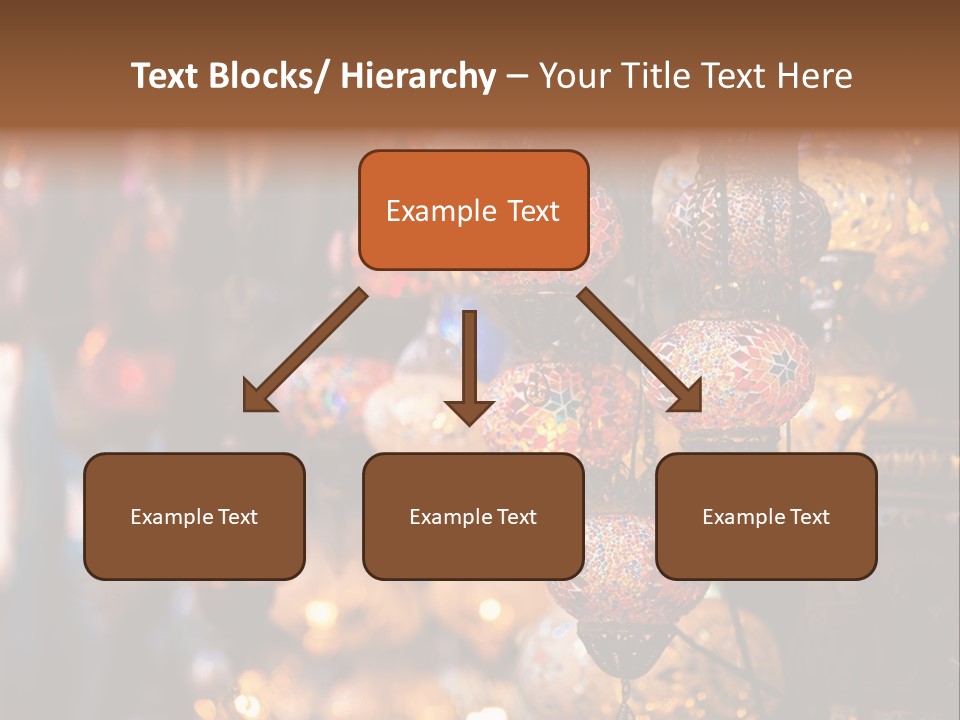 Mall Bazaar Turkey PowerPoint Template