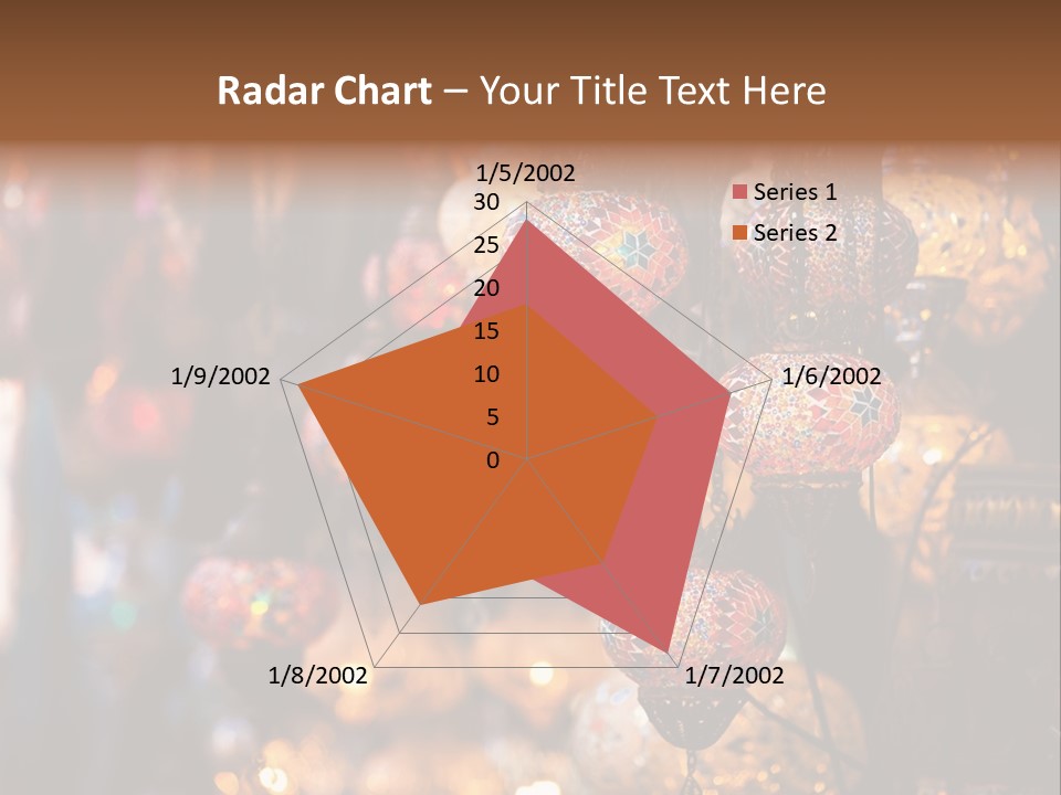 Mall Bazaar Turkey PowerPoint Template