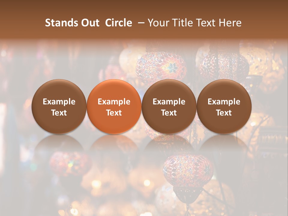 Mall Bazaar Turkey PowerPoint Template