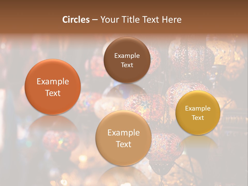 Mall Bazaar Turkey PowerPoint Template