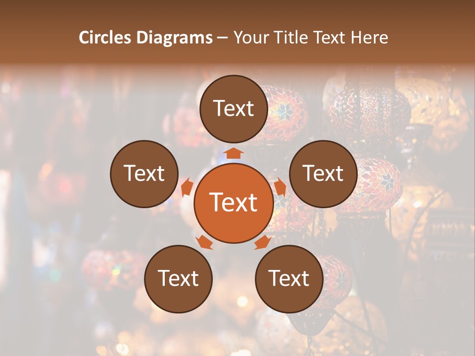 Mall Bazaar Turkey PowerPoint Template